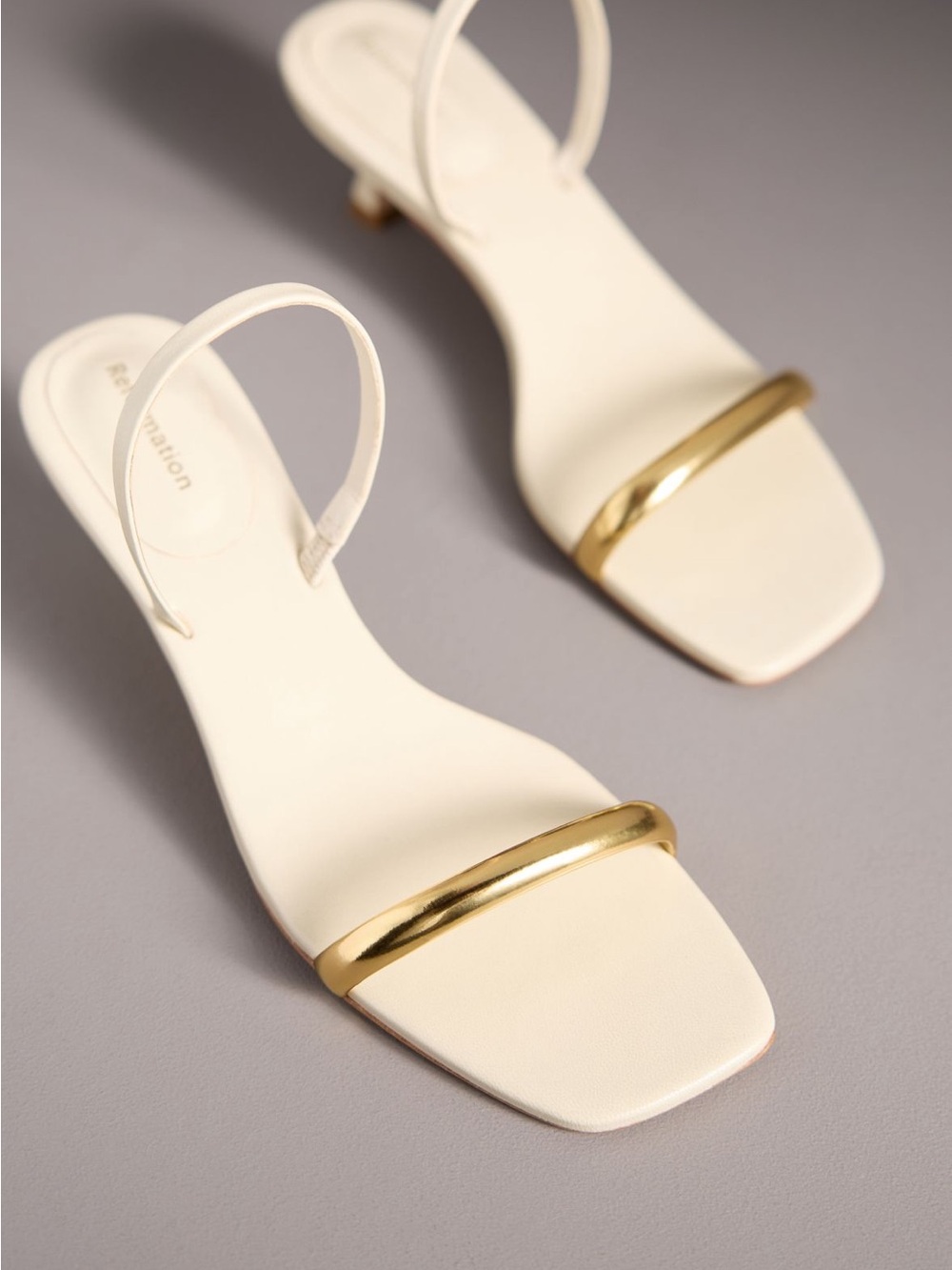 Reformation Samantha Heeled Sandals